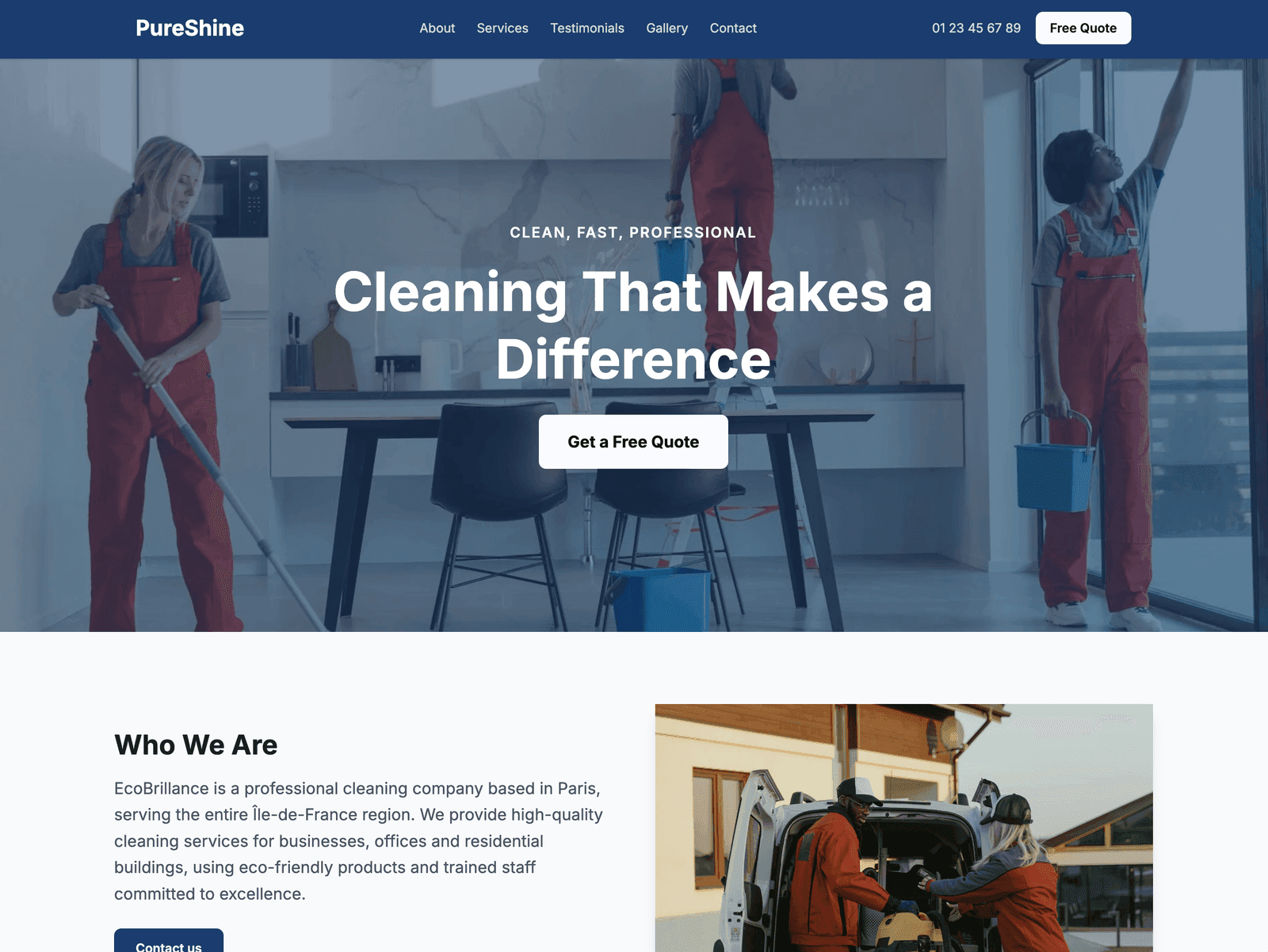 Cleaning